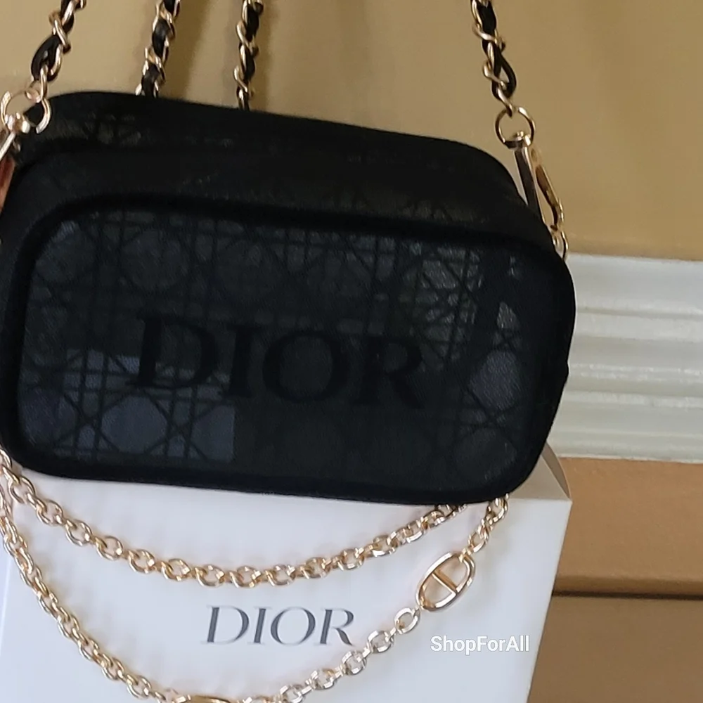 - Dior Black and Gold Women's Bag - Picture 12 of 16